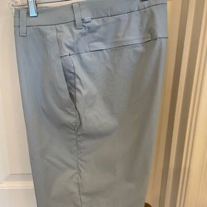lululemon athletica Light Blue Men’s Flat Front Shorts